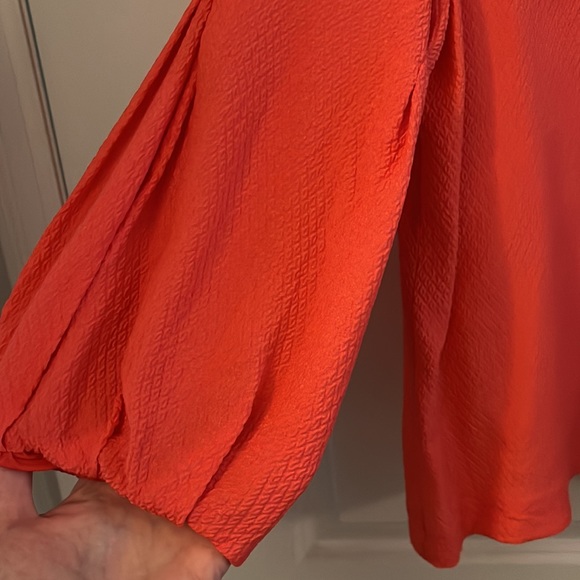 J. Crew, Size 10, Peach coloured blouse - Picture 3 of 6